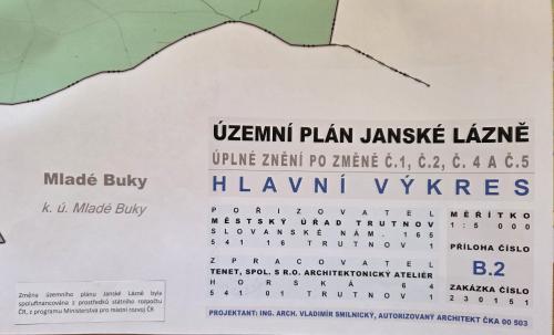 Změna č. 5 územního plánu Janské Lázně 1